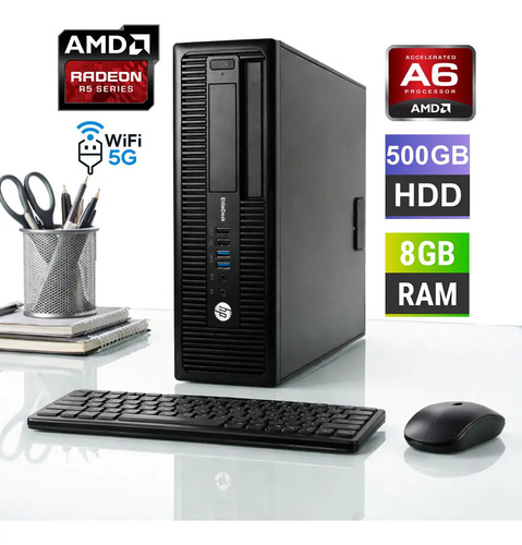 Computador Básico Elitedesk 705 G3 Amd A6 8570 R5 8gb 500gb 500 Gb 8 Gb Radeon R5 - Imagen 2
