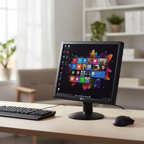 Monitor LG Flatron 17 Pulgadas Cuadrado L1734se Negro - Imagen 2