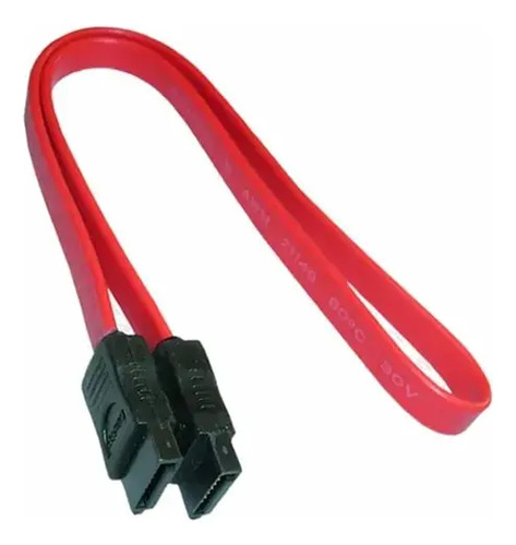 Cable Genérica Sata Iii Con Entrada Sata Iii L Salida Sata Rojo - Imagen 2