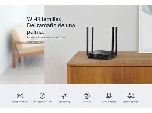 Archer C50 Router Inalámbrico De Doble Banda Ac1200 - Imagen 7