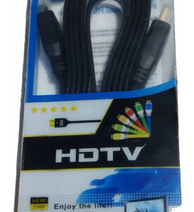 Cable Hdmi Full Hd 1.8m Negro Alta Velocidad
