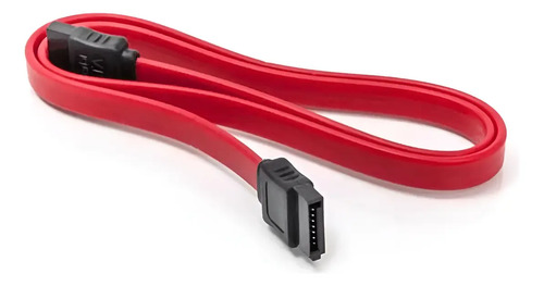 Cable Genérica Sata Iii Con Entrada Sata Iii L Salida Sata Rojo