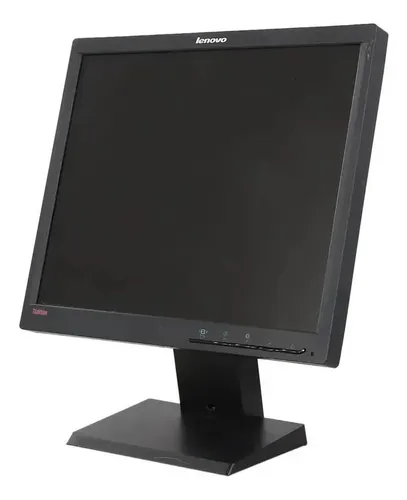 Monitor Lenovo 17 Pulgadas 1711pc Cuadrado Reacondicionado Negro