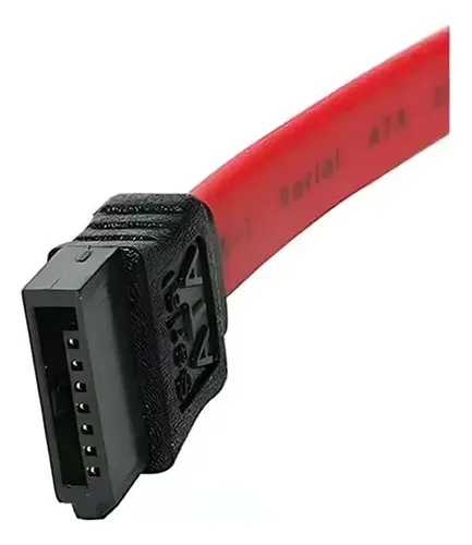 Cable Genérica Sata Iii Con Entrada Sata Iii L Salida Sata Rojo - Imagen 4