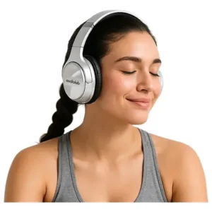 Audifono Bluetooth Audiolab Plateado, Fm, Ranura Micro Sd Plateado