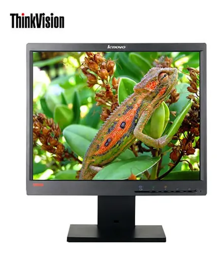 Monitor Lenovo 17 Pulgadas 1711pc Cuadrado Reacondicionado Negro - Imagen 2