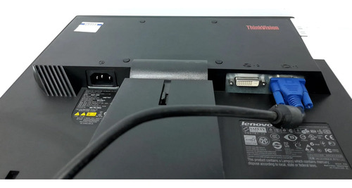 Monitor Lenovo 17 Pulgadas 1711pc Cuadrado Reacondicionado Negro - Imagen 6