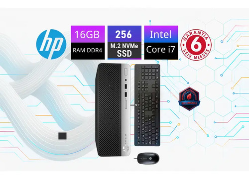 Hp Prodesk 400 G5, Core I7 8700, 16gb Ram 256m2 256 Gb 16 Gb Intel Uhd Graphics 630 - Imagen 2